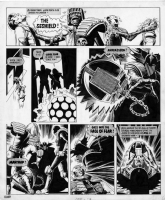 Judge Dredd, Gaze Into the Face of Fear by Brian Bolland Comic Art